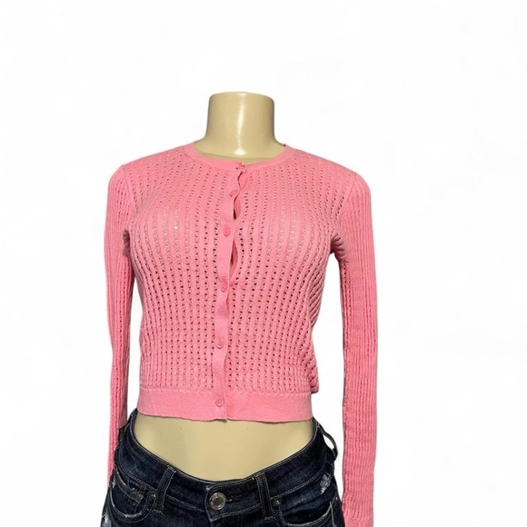 GAP Pink Women's Cardigan Sweater - Picture 3 of 3